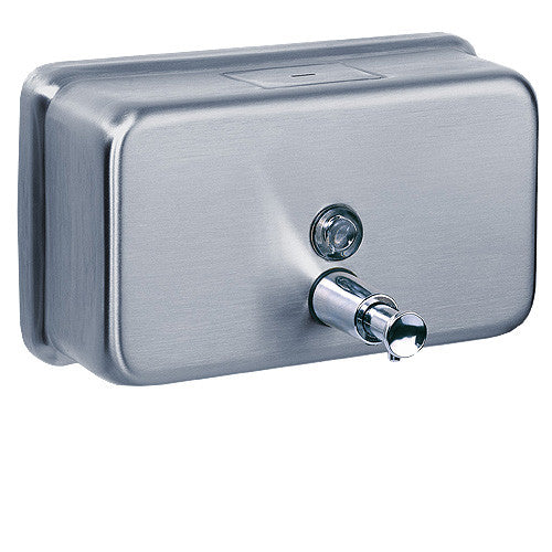 Stainless Steel Soap Dispenser - Horizontal