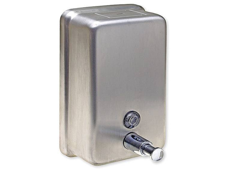 Stainless Steel  Soap Dispenser - Vertical