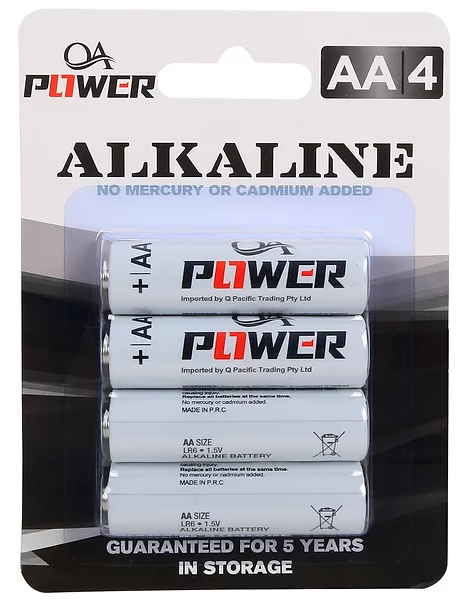 Ultra Alkaline AA Battery (PK 4)
