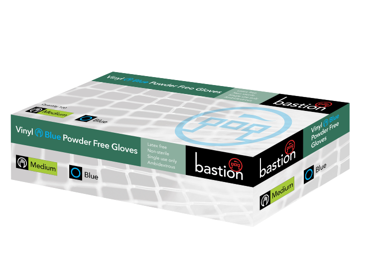 Bastion Vinyl Gloves (Powder Free)