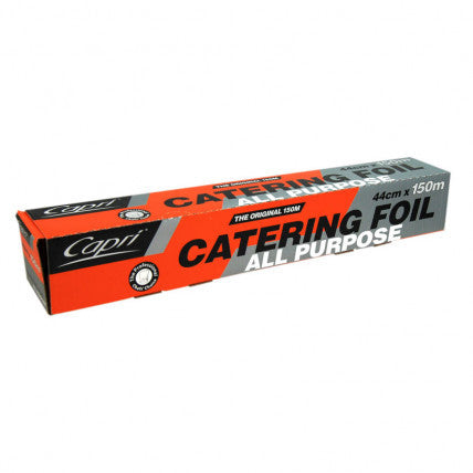 Aluminium Foil Roll 150m x 45cm | Heavy Duty Commercial Catering Foil for Food Service & Hospitality