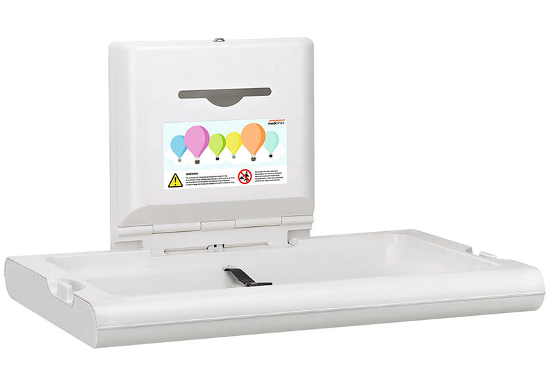 MEDICLINICS BABY CHANGE TABLE - SURFACE MOUNTED HORIZONTAL (BC_CP0016H)