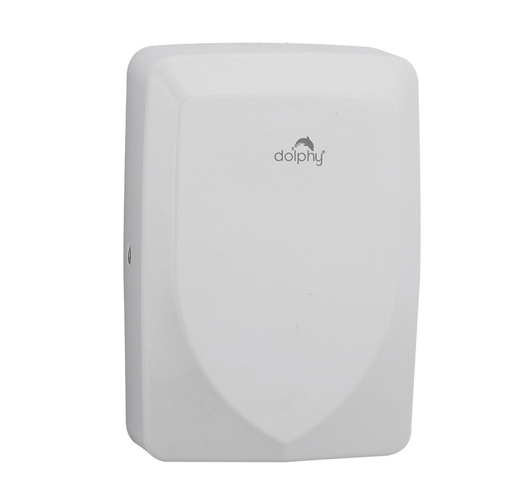 Dolphy Compact Hand Dryer (White Plastic)