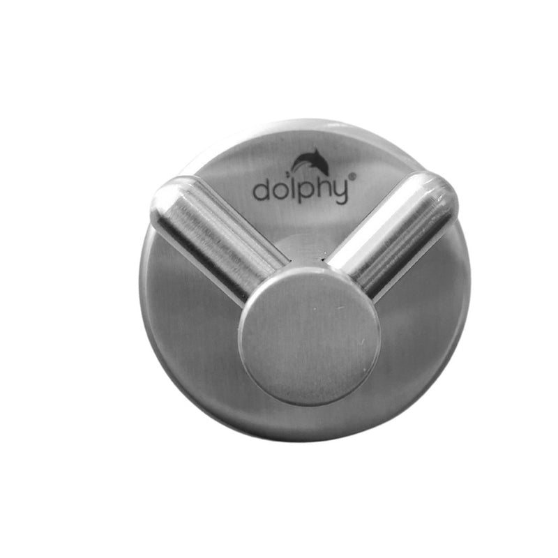 Dolphy Double Robe Hook (Stainless Steel) | Commercial Towel Rail & Robe Hook Australia