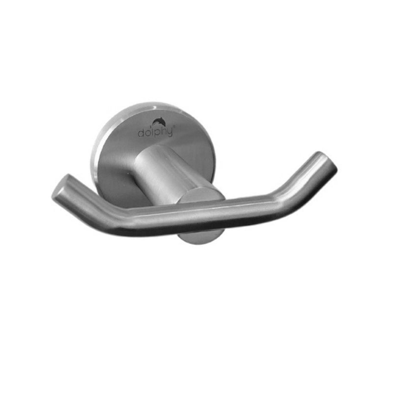 Dolphy Double Robe Hook (Stainless Steel) | Commercial Towel Rail & Robe Hook Australia
