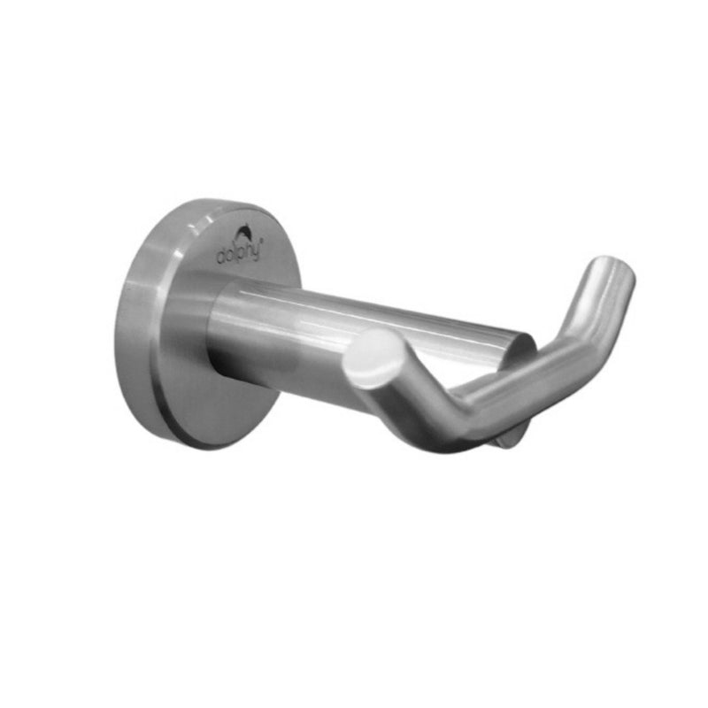 Dolphy Double Robe Hook (Stainless Steel) | Commercial Towel Rail & Robe Hook Australia