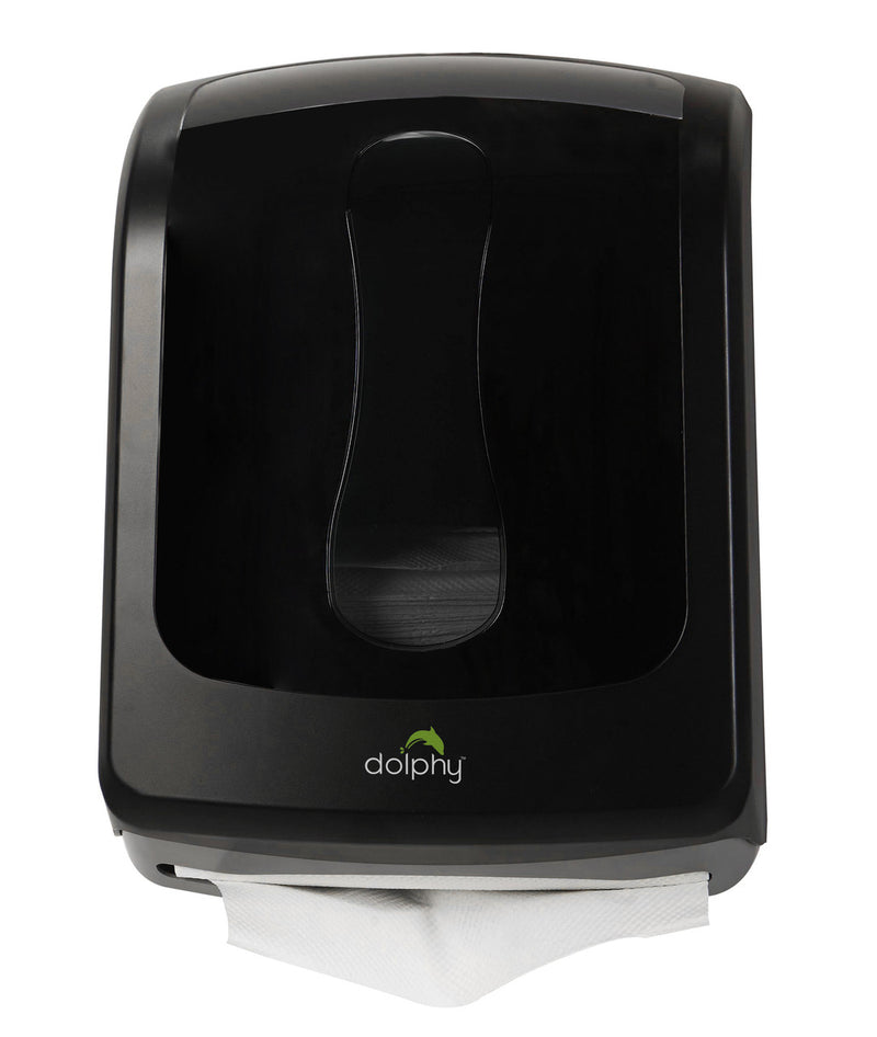 Dolphy Slimline Paper Towel Dispenser (Plastic - Black) Australia