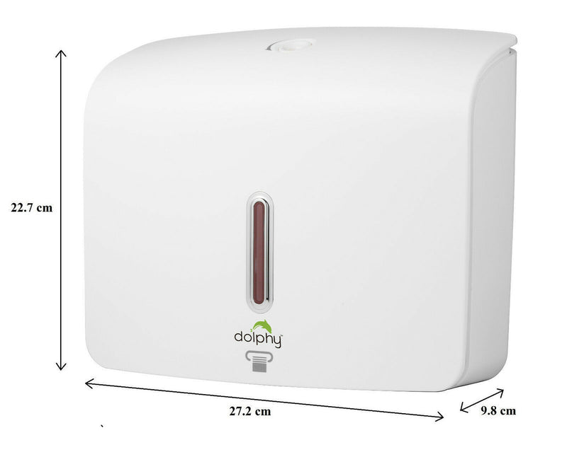 Dolphy Plaza Ultraslim Paper Towel Dispenser (Plastic - White) Australia