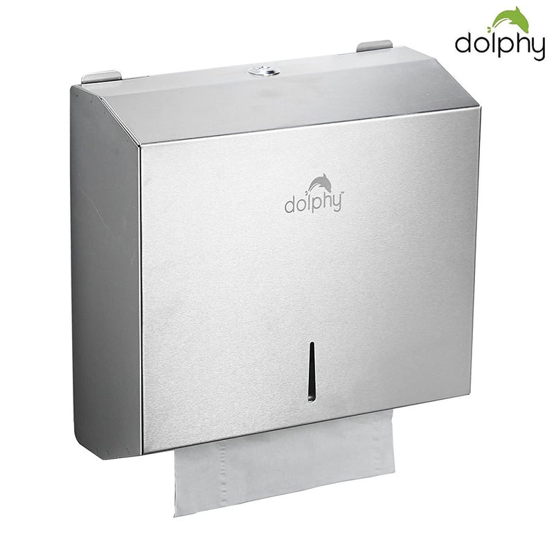 Dolphy Slimline Paper Towel Dispenser (Stainless Steel) Australia
