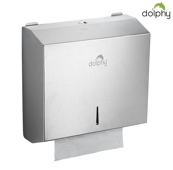 Dolphy Slimline Paper Towel Dispenser (Stainless Steel) Australia