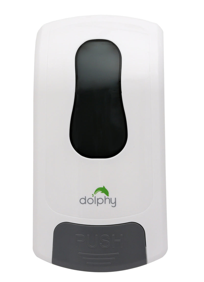 Dolphy Manual Soap/Sanitiser Dispenser (1000mL) | Commercial Soap Dispenser Australia