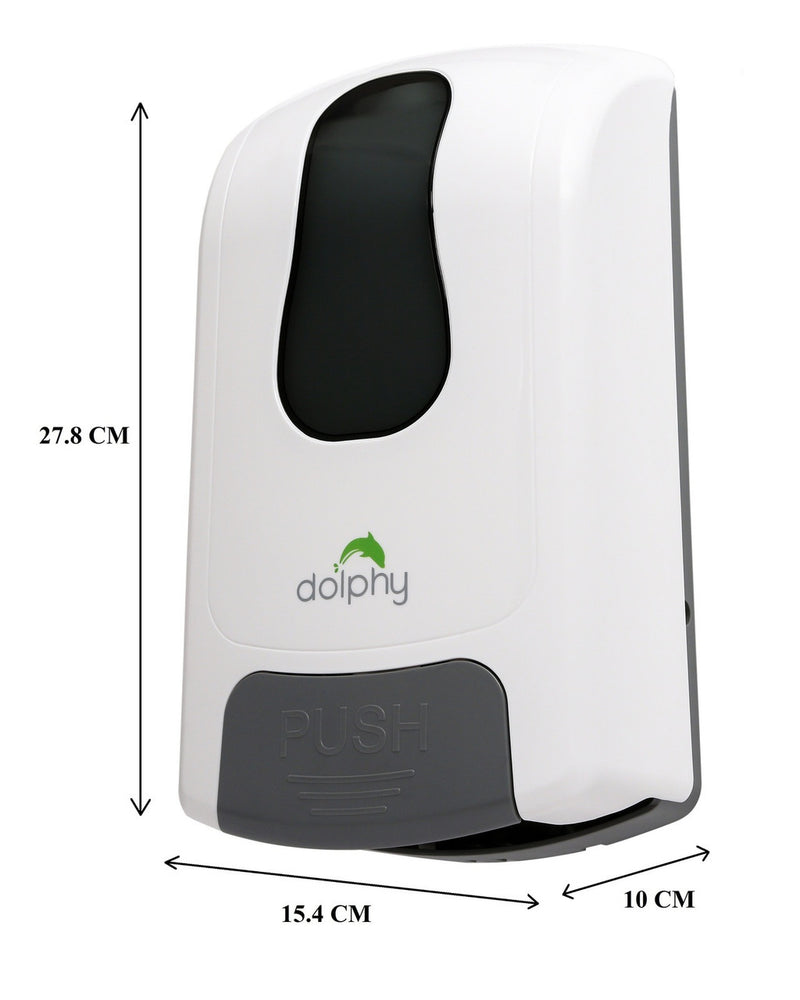 Dolphy Manual Soap/Sanitiser Dispenser (1000mL) | Commercial Soap Dispenser Australia