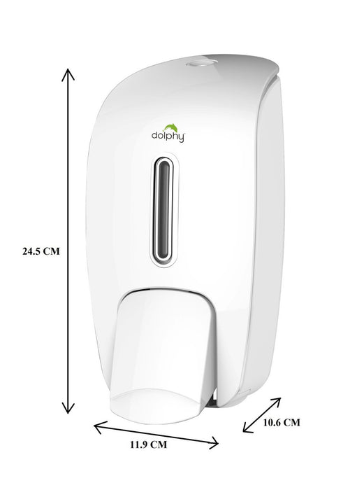 Dolphy Manual Soap/Sanitiser Dispenser (800mL) | Commercial Soap Dispenser Australia