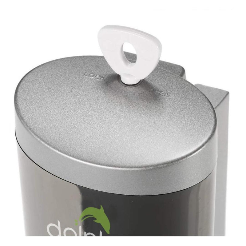 Dolphy Soap Dispenser (200mL- Transparent Black) Australia