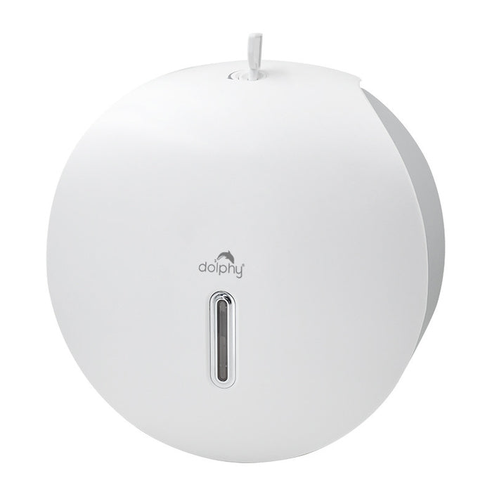 Dolphy Jumbo Toilet Roll Dispenser (Plastic - White)