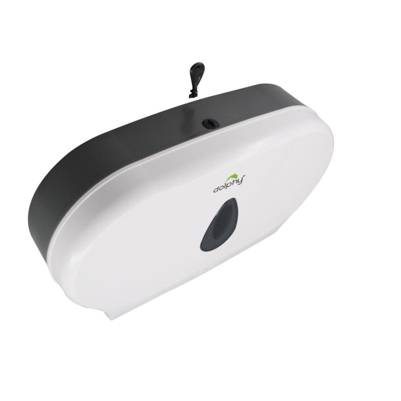 Dolphy Twin Jumbo Toilet Roll Dispenser (Plastic) | Commercial Toilet Paper Dispenser Australia