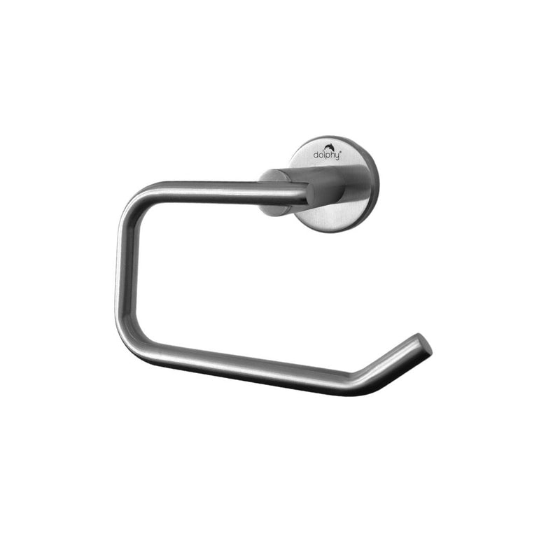 Dolphy Brushed Toilet Roll Holder (Stainless Steel) | Commercial Toilet Paper Dispenser Australia