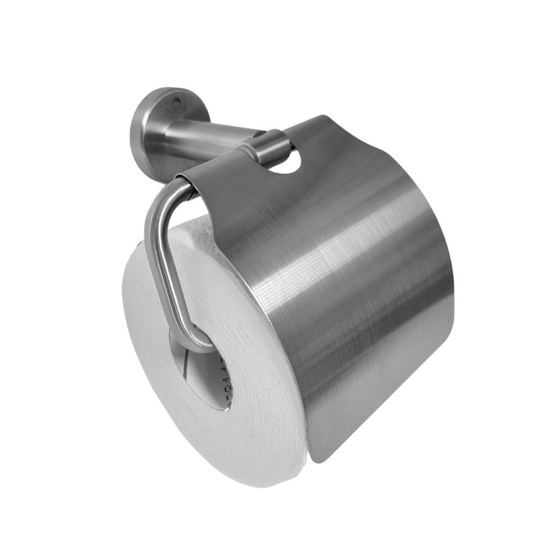 Dolphy Toilet Roll Holder with Cover (Stainless Steel) | Commercial Toilet Paper Dispenser Australia