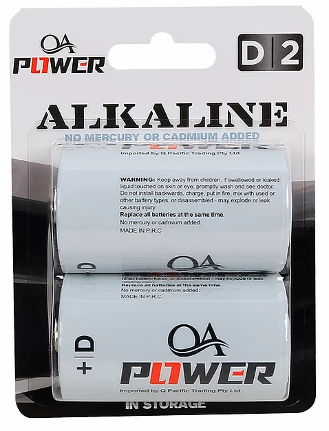 Ultra Alkaline D Battery (PK 2)