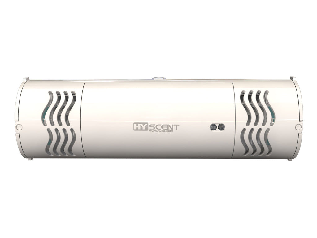 Hyscent Dual Essential Oil Fan Diffuser Unit (White)