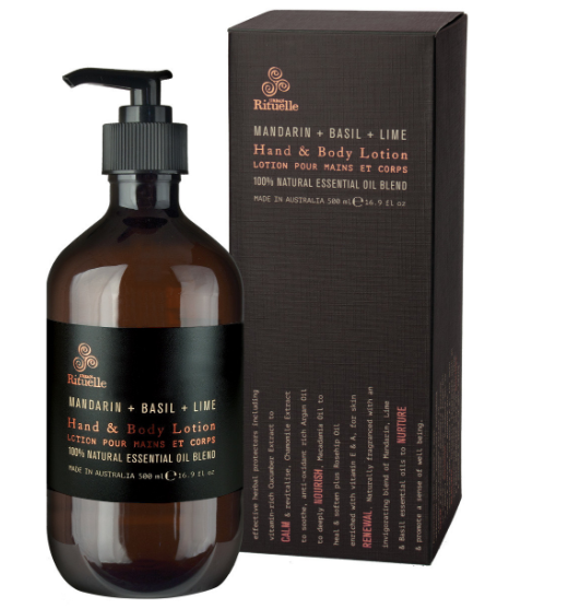 Equilibrium Mandarin, Basil & Lime Hand & Body Lotion