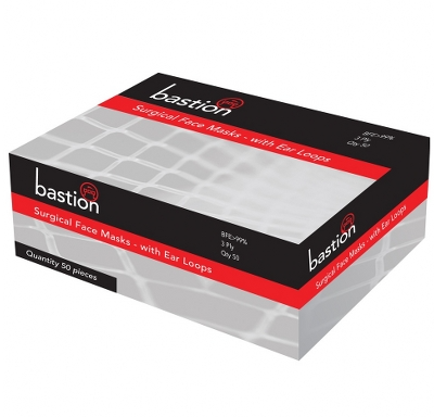 Bastion Surgical Face Mask (Blue - CTN 50)
