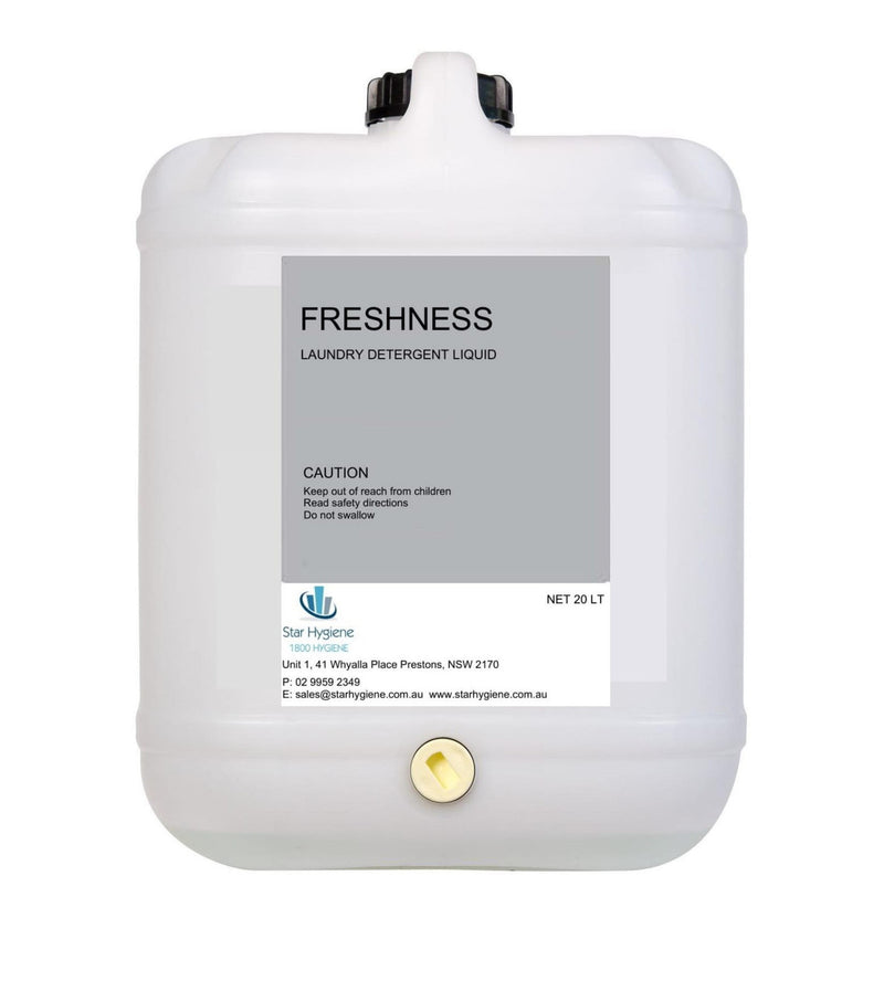 Freshness Laundry Detergent Liquid 20L | Commercial Laundry Detergent | Star Hygiene