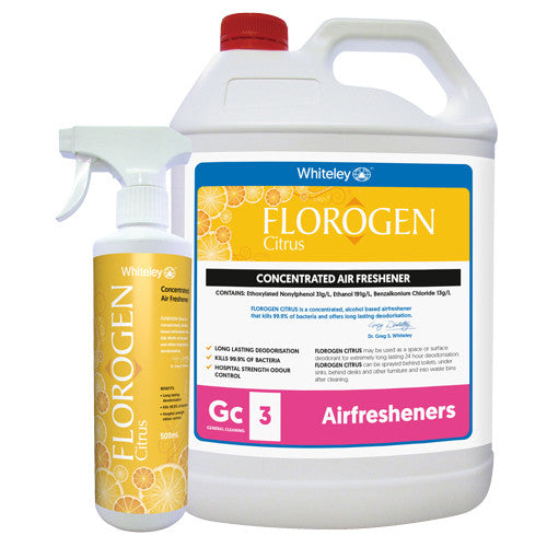 Florogen Concentrated Air Freshener - CITRUS 500 mL Spray Bottle
