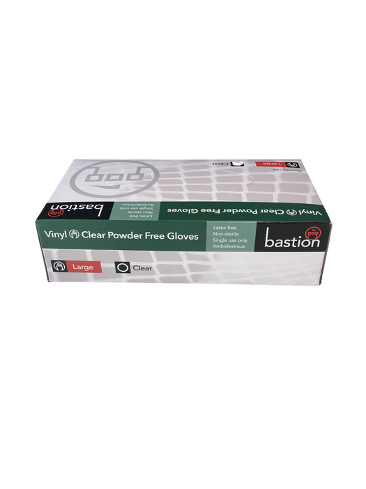 Bastion Vinyl Gloves (Powder Free)