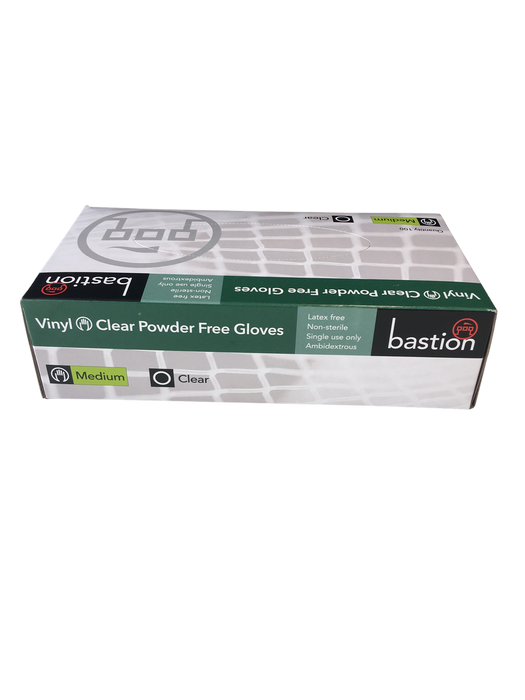 Bastion Vinyl Gloves (Powder Free)