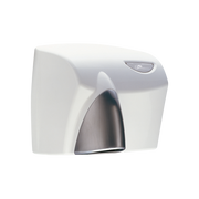 WHITE WITH SATIN CHROME NOZZLE