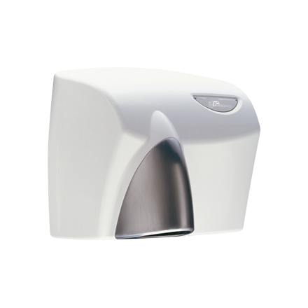 WHITE WITH SATIN CHROME NOZZLE