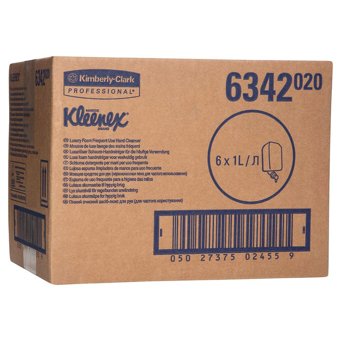 KLEENEX LUXURY FOAM FREQUENT USE HAND CLEANSER (KC6342)