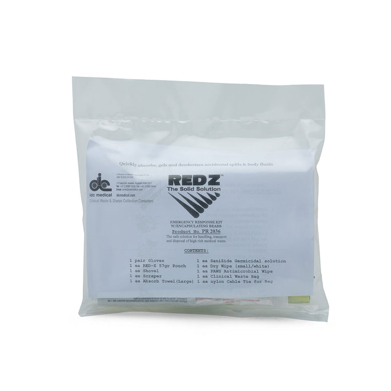 Spill Kit 'Red Z' Emergency Response Kit – 57g Sachet