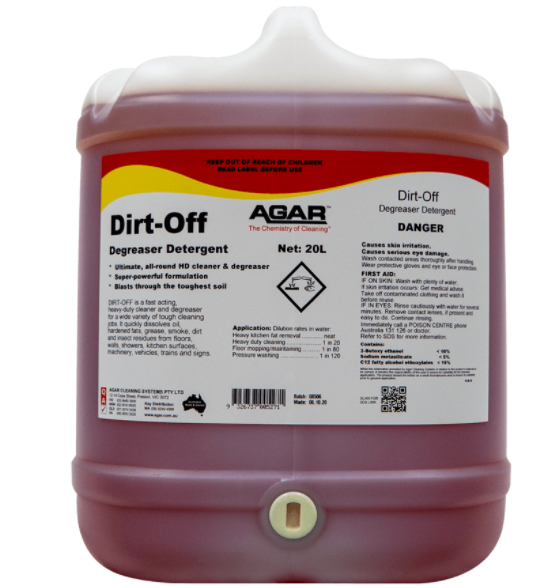 AGAR Dirt-Off Degreaser Detergent (20L)