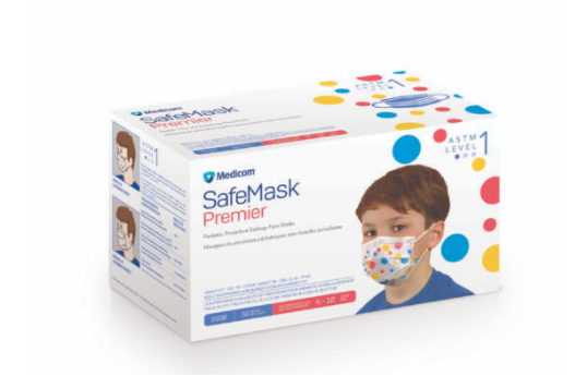 Child Face Mask -Junior Polka Dot (PK50)