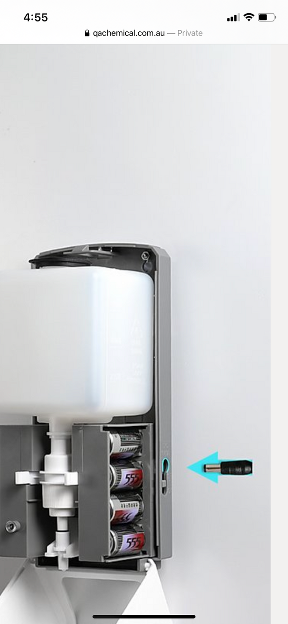 AUTOMATIC SOAP/SANITISER DISPENSER, 1200 ML