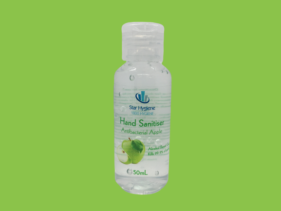 Star Hygiene Hand Sanitiser Gel 50ml | 70%+ Alcohol Antibacterial Hand Sanitiser