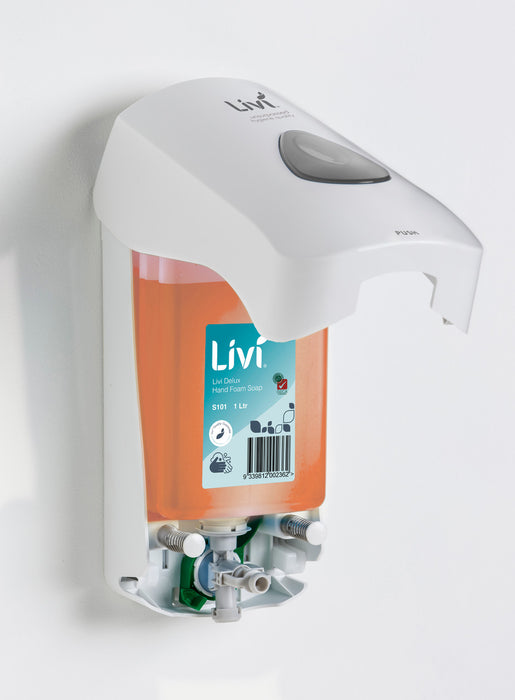 LIVI SOAP & SANITISER POD DISPENSER 1L (S500)