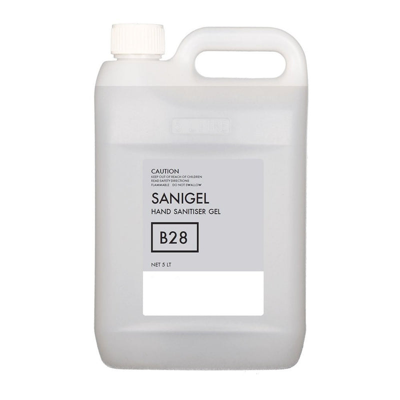 SaniGel 5L Hand Sanitiser Gel | 70% Alcohol Commercial Sanitiser | Star Hygiene