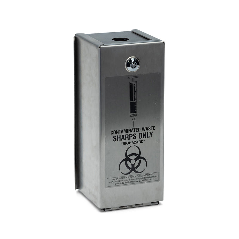 Sharps Safe Stainless Steel – 1.4L (SS1.4L-H)