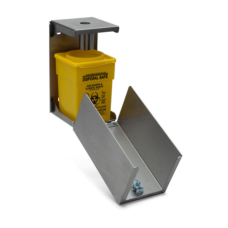 Steel Syringe Safe "Stainless Steel Armour" – 2L Lockable for RE2LS