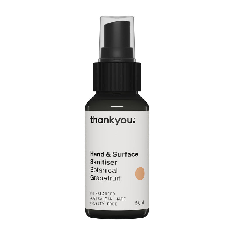 Thankyou™ Hand & Surface Sanitiser Botanical Grapefruit  50mL