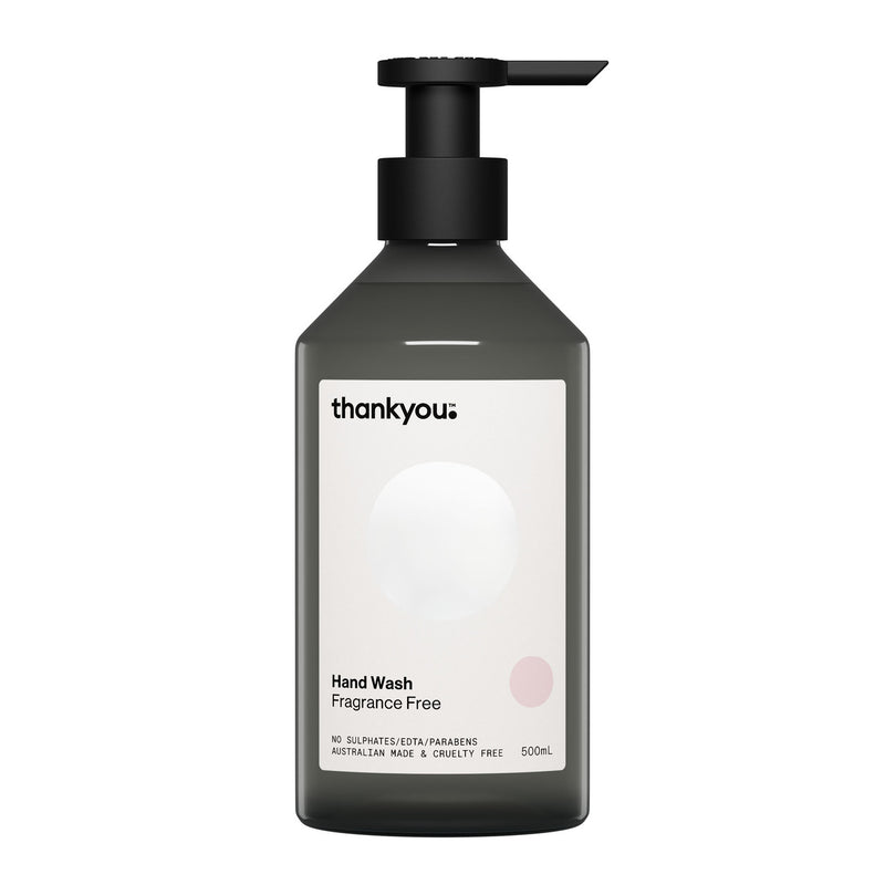 Thankyou Sensitive Hand Wash Fragrance Free 500ml – Case of 3
