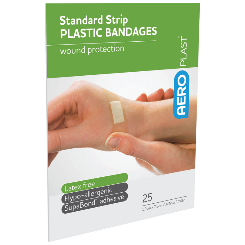 Aero Healthcare AeroPlast Plastic Standard Strip (Box of 25)