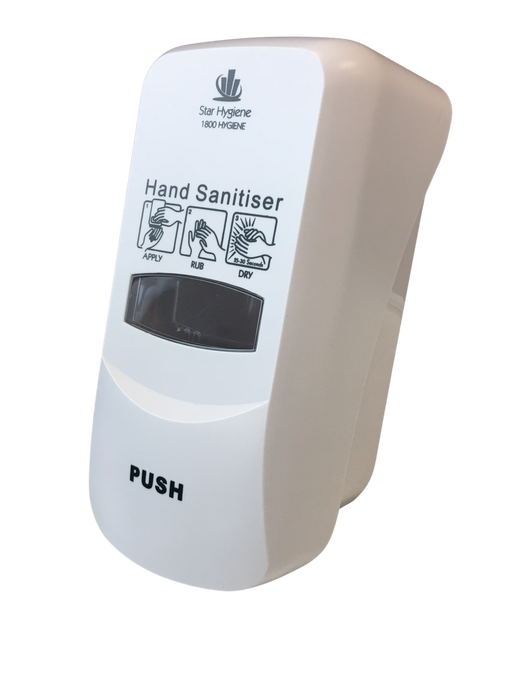 Star Hygiene Hand Sanitiser Dispenser - White