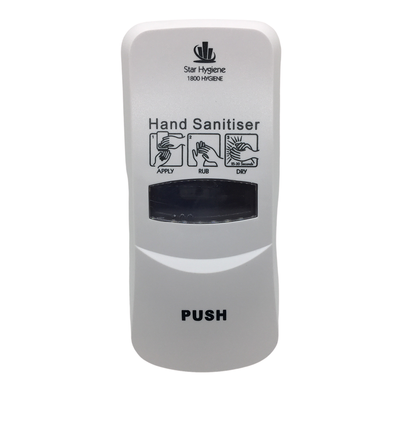 Star Hygiene Hand Sanitiser Dispenser - White