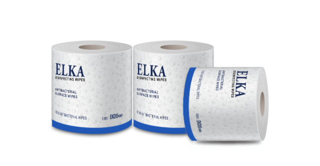 ANTIBACTERIAL SURFACE WIPES 4 ROLLS X 1000 SHEETS