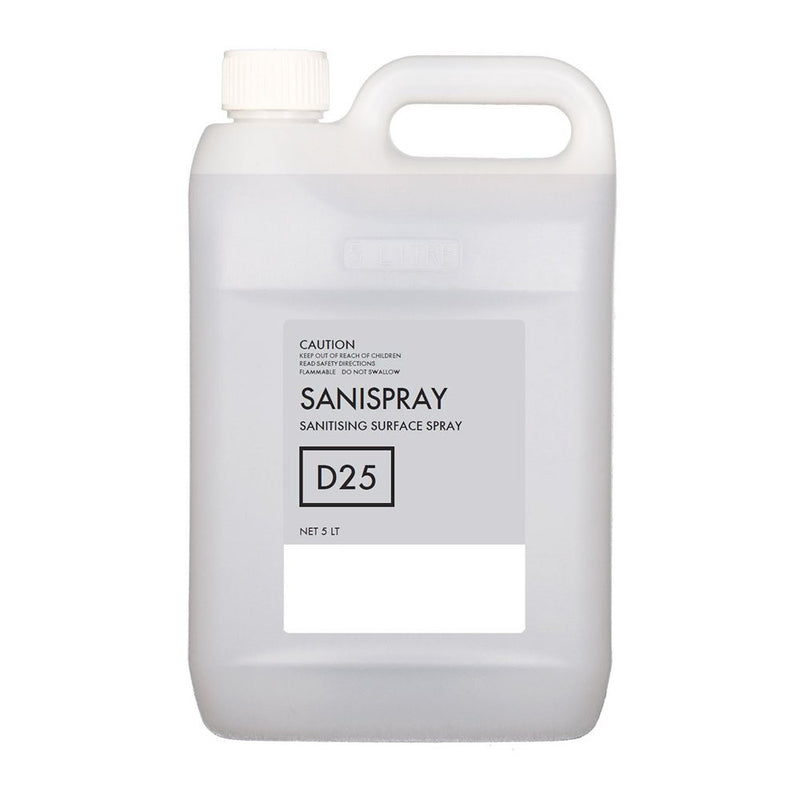 SaniSpray Hand & Surface Sanitiser | Commercial Sanitiser Refill | Star Hygiene