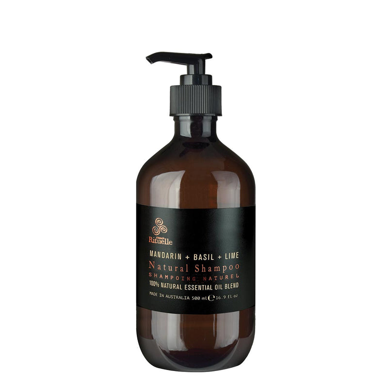 Mandarin, Basil & Lime Natural Shampoo 500ml
